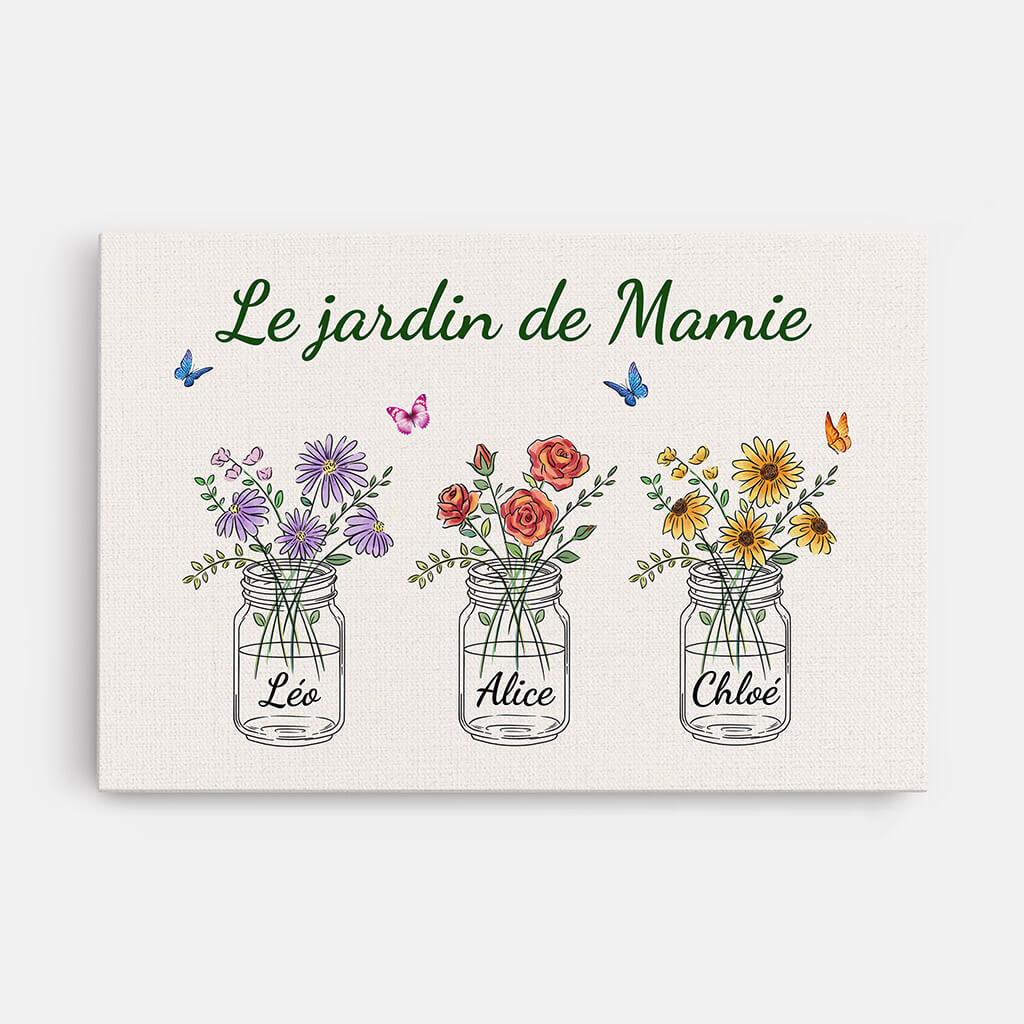 Le Jardin de Maman - La Toile Personnalisée